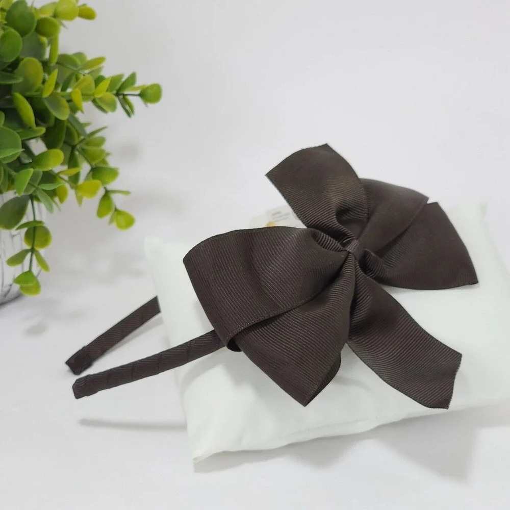 Goody Girls Headband Dark Brown Bow - 1 Pc - Brand new